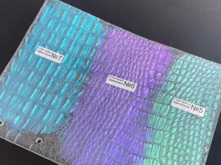 №5 Сhameleon pigment Хамелеон (цвет зеленый) 10 г, Art Blong — картинка 5