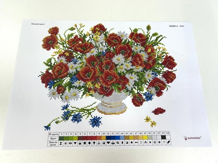 Набор для вышивания «Полевой букет» — картинка 5