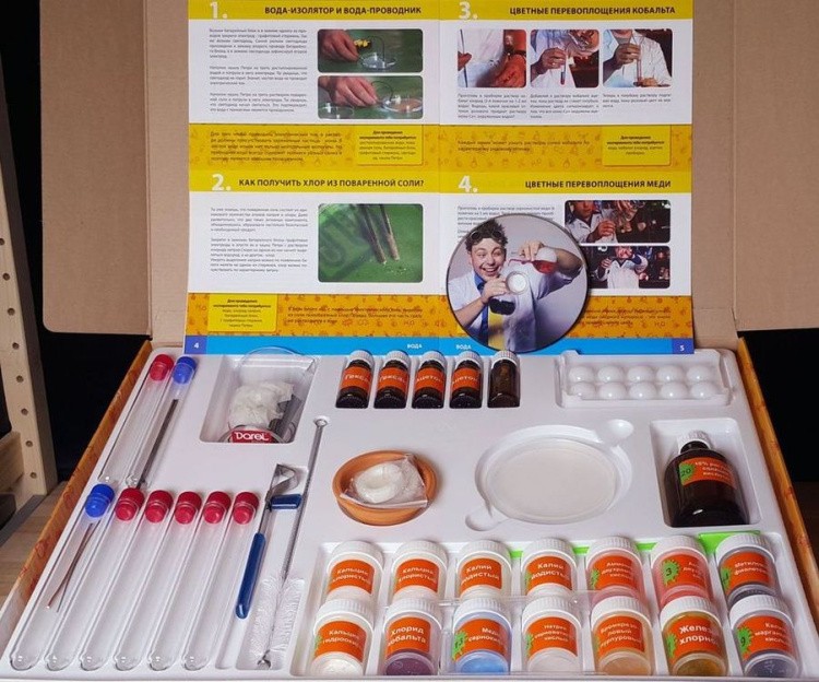 Набор Юный химик «Огонь, вода и медные трубы» — картинка 3