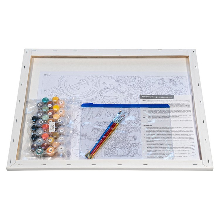 Картина по номерам «Миллион долларов» — картинка 3