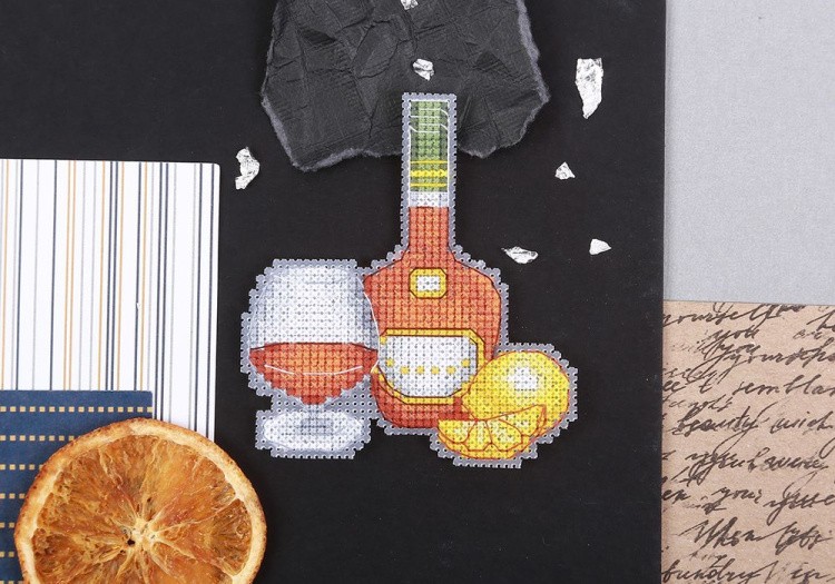 Набор для вышивания «Магнит. Коньяк» — картинка 2