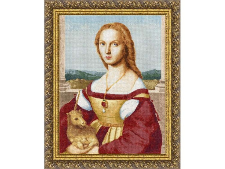 Набор для вышивания «Дама с единорогом» — картинка 2