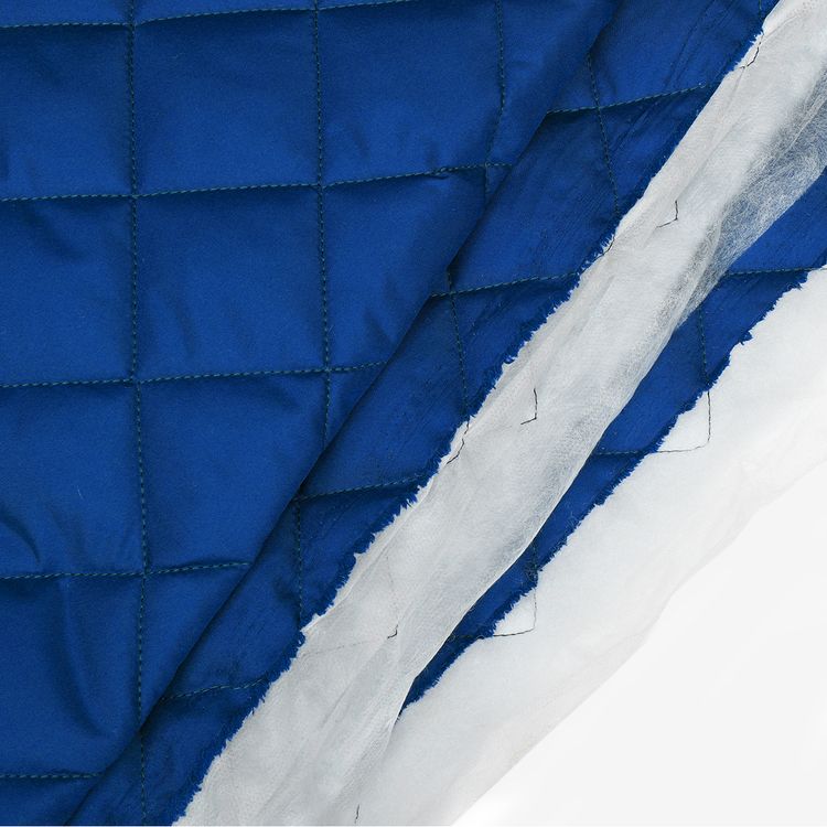 Ткань стежка ниточная Dewspo, ромб 5,5 см, 5 м x 150 см, 230 г/м², цвет: ярко-синий, TBY — картинка 4