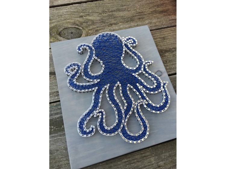 Набор для творчества STRING ART «Спрут» — картинка 3