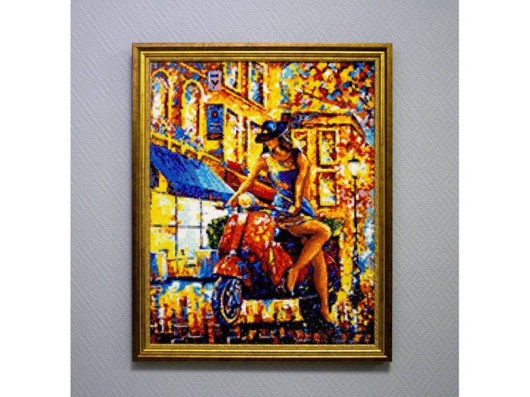 Алмазная вышивка «Авантюристка» — картинка 3