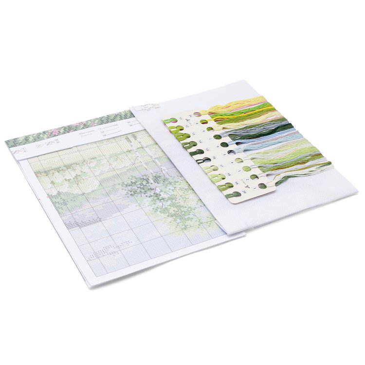 Набор для вышивания «Родные просторы. Берёзки» — картинка 3