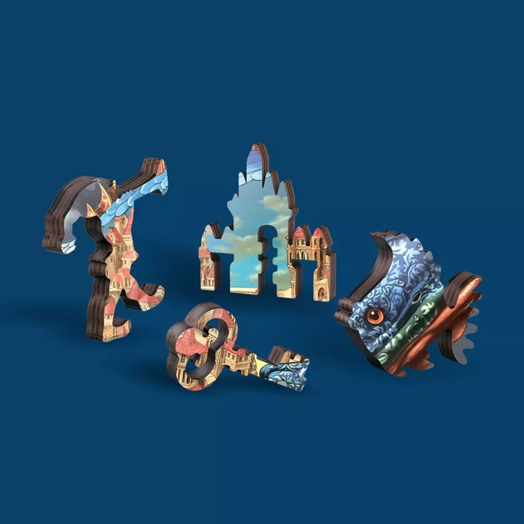 Деревянные пазлы DAVICI «Обитаемая рыба» — картинка 4