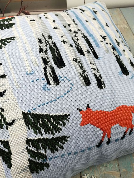 Набор для вышивания «Наволочка. Лесная» — картинка 3