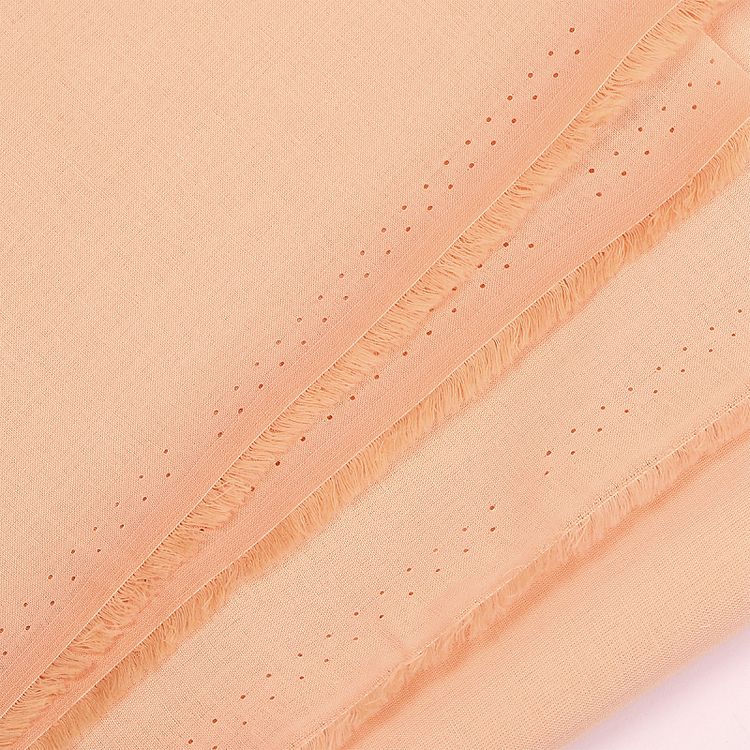 Ткань Батист, 5 м х 150 см, 72 г/м², цвет: бежевый, TBY — картинка 3