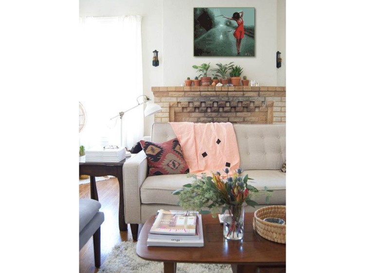 Картина по номерам «Танцующая под дождем» — картинка 2