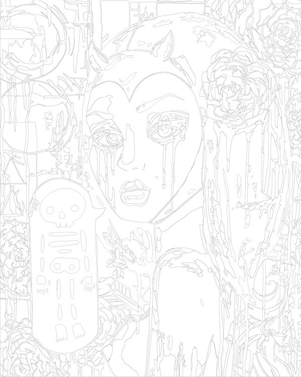 Картина по номерам «Pop Art Поп-арт 6» — картинка 2