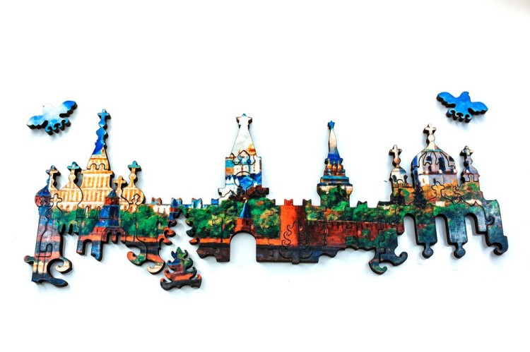Деревянные пазлы DAVICI «Московский кремль» — картинка 6