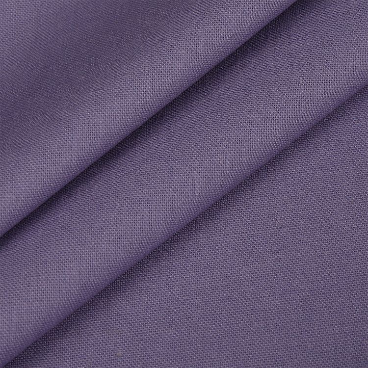 Ткань льняная, 1 м x 140 см, 200 г/м², цвет: лаванда, TBY — картинка 3