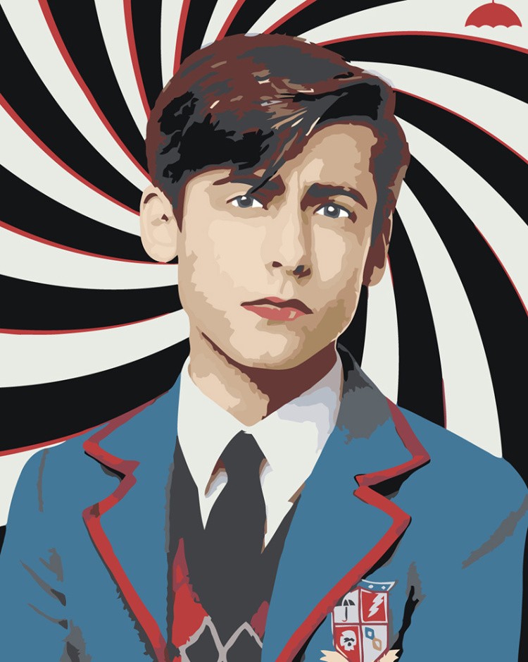 Картина по номерам «Академия Амбрелла: Номер Пятый - Эйдан Галлахер»