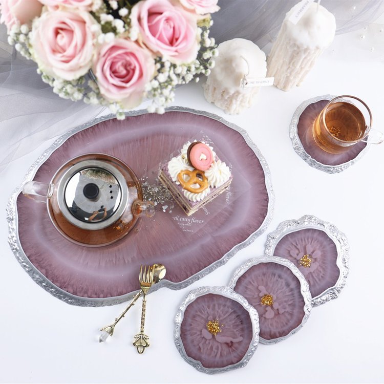 Силиконовый молд - Поднос с живым краем, 36x27см 1 шт. — картинка 6