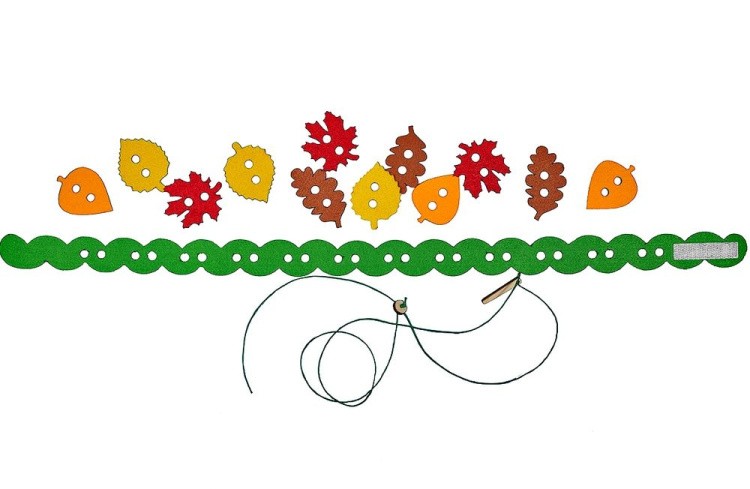 Шнуровка «Венок из листьев» — картинка 2