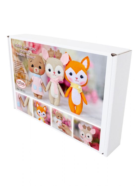 Набор для шитья «Лесные друзья» — картинка 2