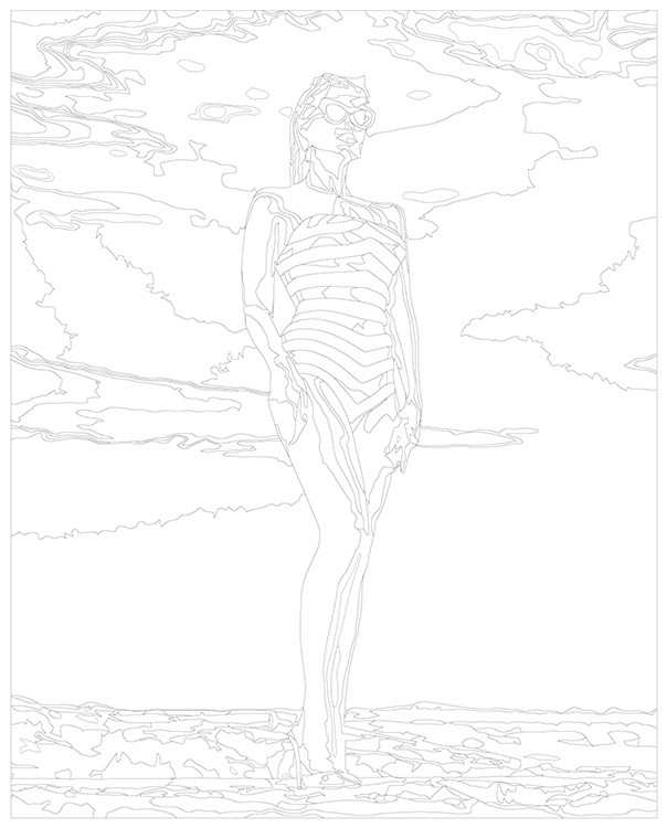 Картина по номерам «Барби: Марго Робби в очках 2» — картинка 3