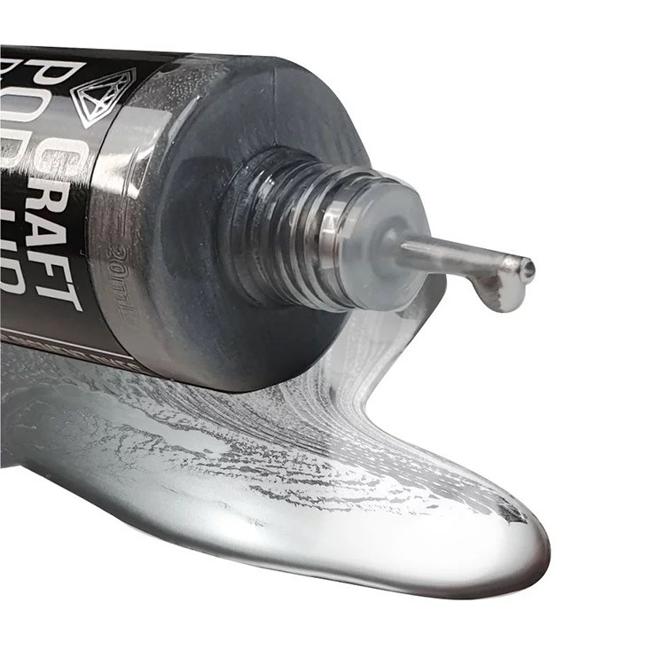 Всплывающий серебряный пигмент 20 мл, Craftsmen.store — картинка 2