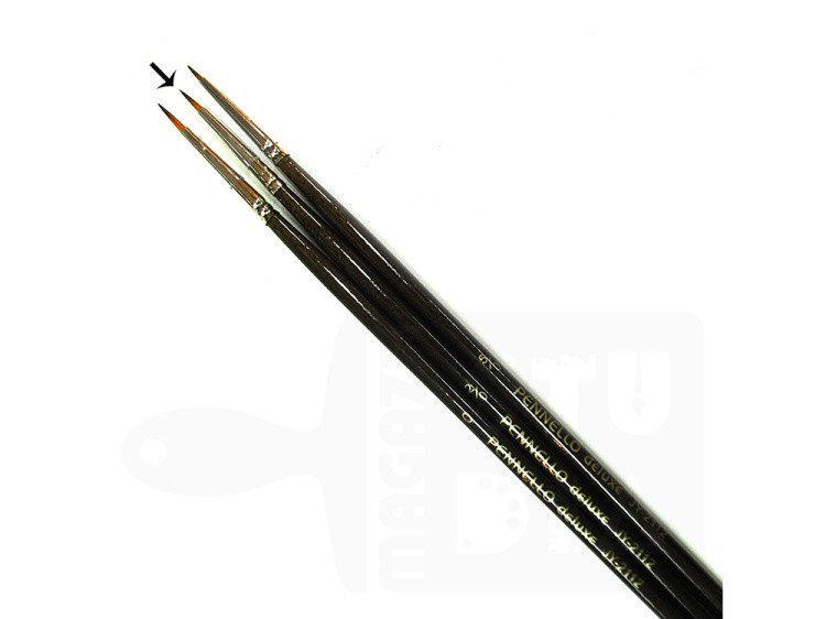 Кисть Pennello DELUXE круглая № 2/0 (синтетика) — картинка 2