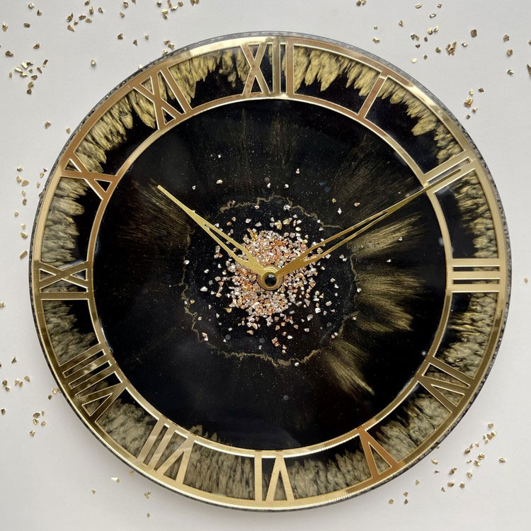 Силиконовый молд - Часы, d 27см, 1 шт. — картинка 5