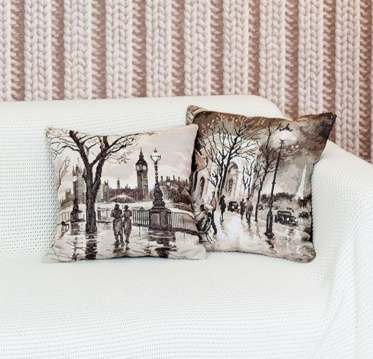 Набор для вышивания «Вечерние огни Парижа» — картинка 2