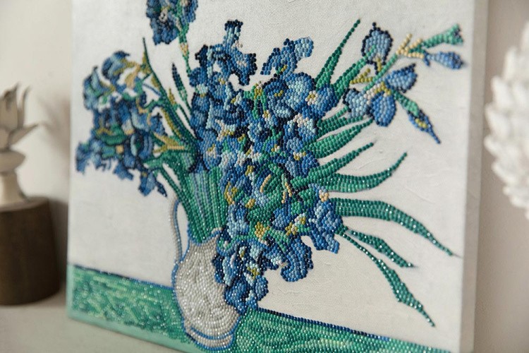 Алмазная вышивка «Ирисы, Винсент ван Гог» — картинка 3