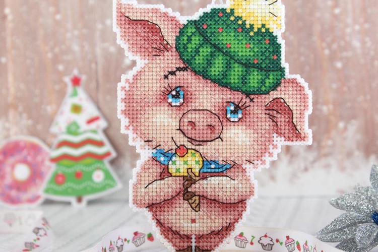 Набор для вышивания «Морозный пятачок» — картинка 3