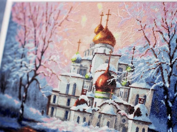 Набор для вышивания «Воскресенский собор Новоиерусалимского монастыря» — картинка 5