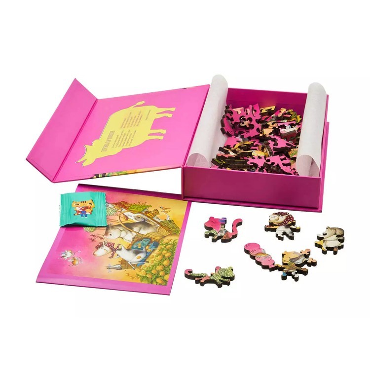 Деревянные пазлы DAVICI «Дружба на полянке» — картинка 9