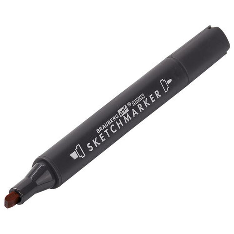 Маркер для скетчинга двусторонний 1 мм - 6 мм BRAUBERG ART CLASSIC, цвет: лососевый — картинка 6