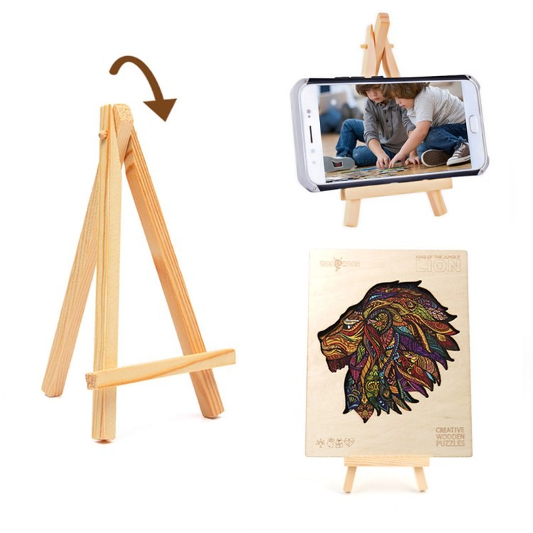 Деревянные пазлы «Король Джунглей L», Woodbests — картинка 7