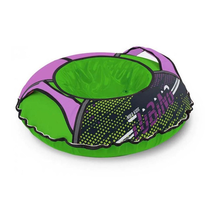 Детская зимняя ватрушка тюбинг для катания 80 см — картинка 5