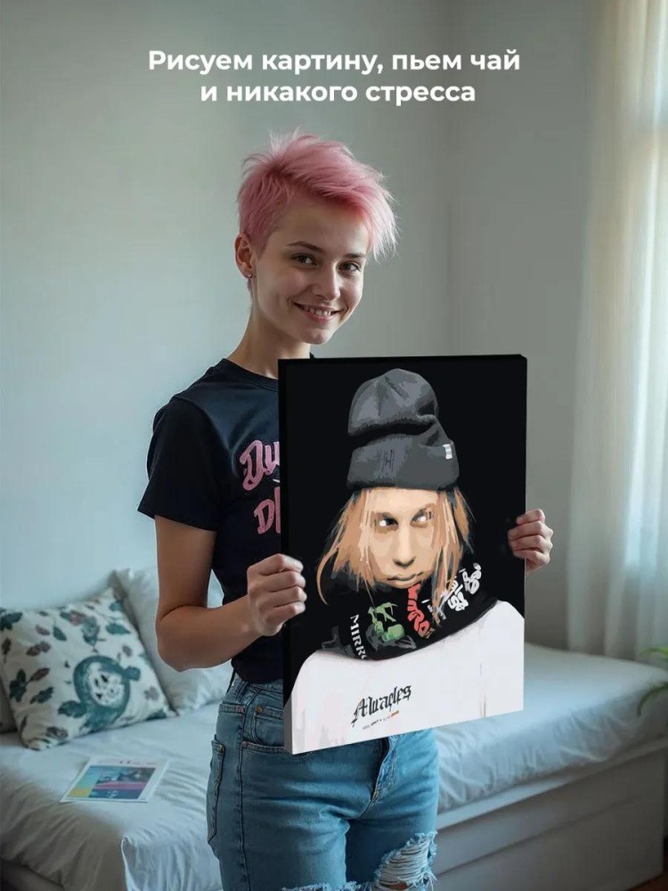 Картина по номерам «Твич стримеры Хазяева: PlohoyParen 2» — картинка 7