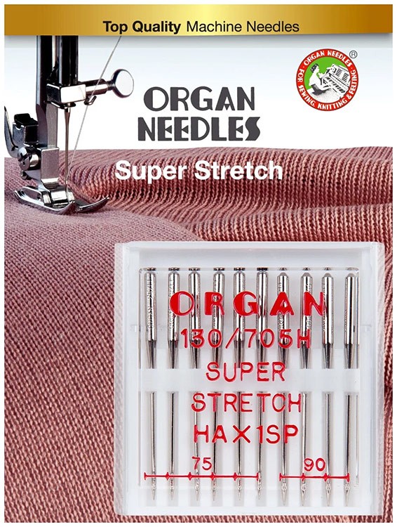 Иглы для бытовых швейных машин, №75, №90, для стрейча, ORGAN — картинка 3