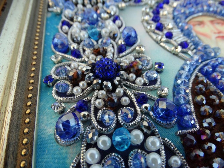 Набор для вышивания хрустальными камнями «Святой Олег» — картинка 5