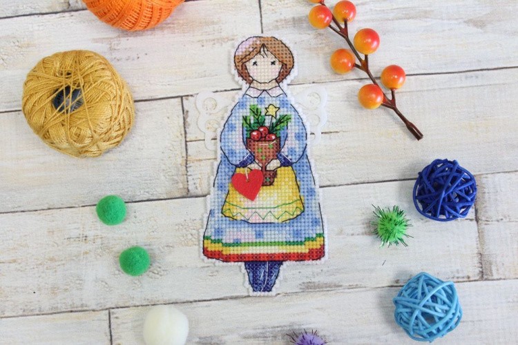 Набор для вышивания «Ангел зимы» — картинка 2