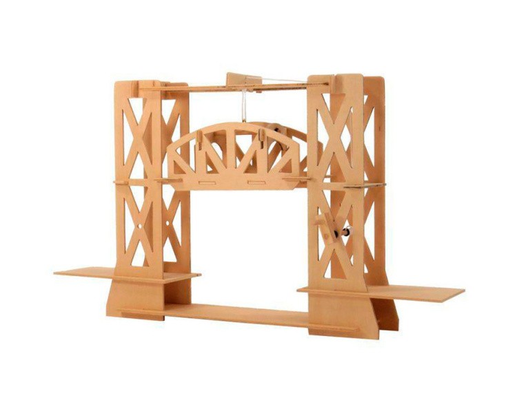 Конструктор из дерева «Мост подъемный» модель D-014