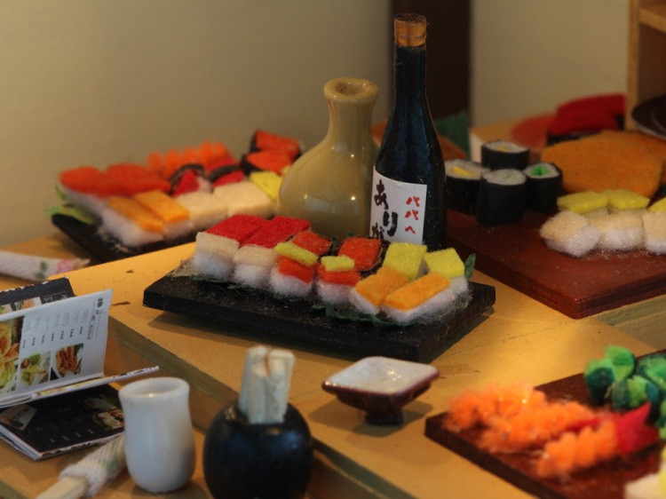 Набор для создания миниатюры (румбокс) «Суши Бар SAKURA» — картинка 8