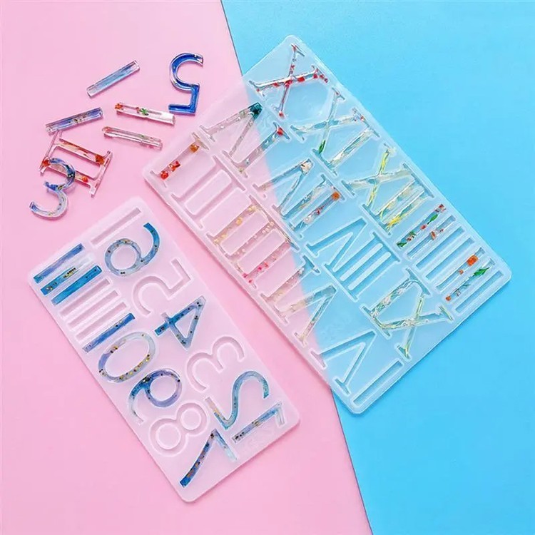 Силиконовый молд - Арабские цифры, 15x8см, 1 шт. — картинка 5