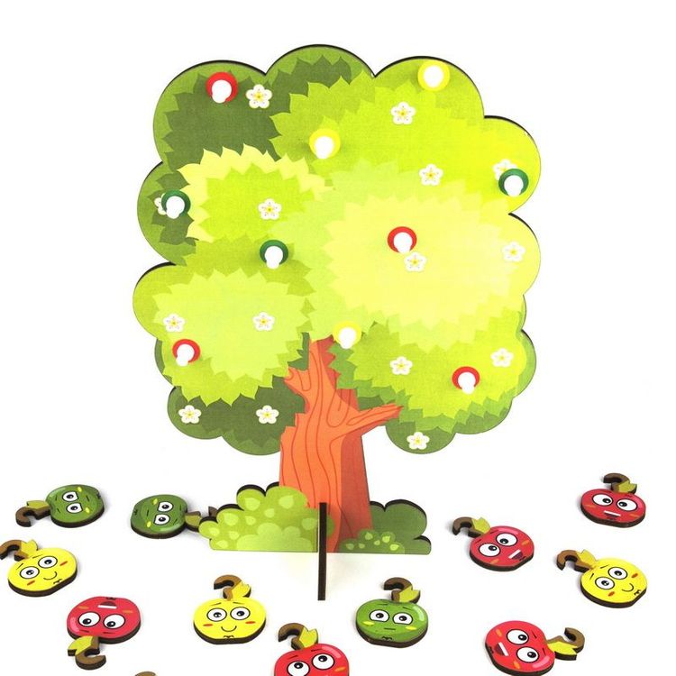 Сортер-дерево «Яблонька» — картинка 5