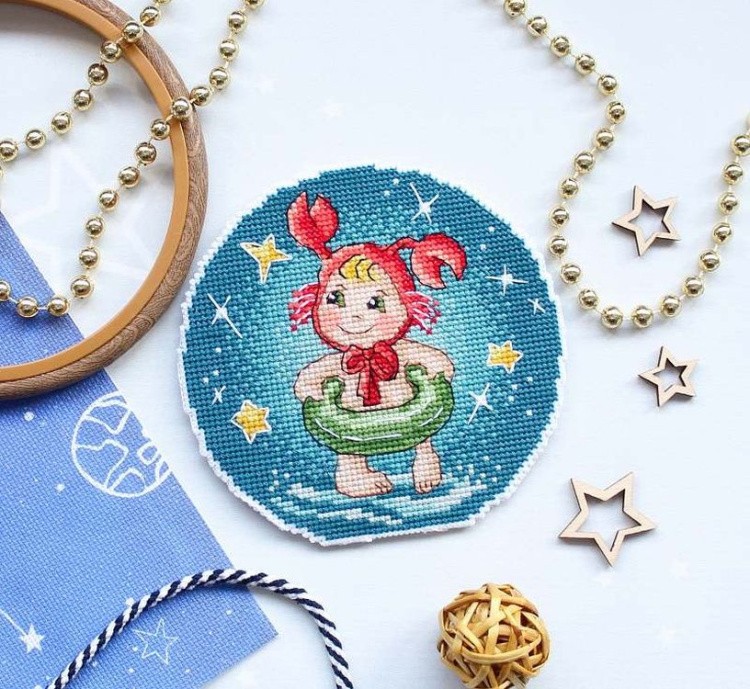 Набор для вышивания «Знаки зодиака. Рак» — картинка 2