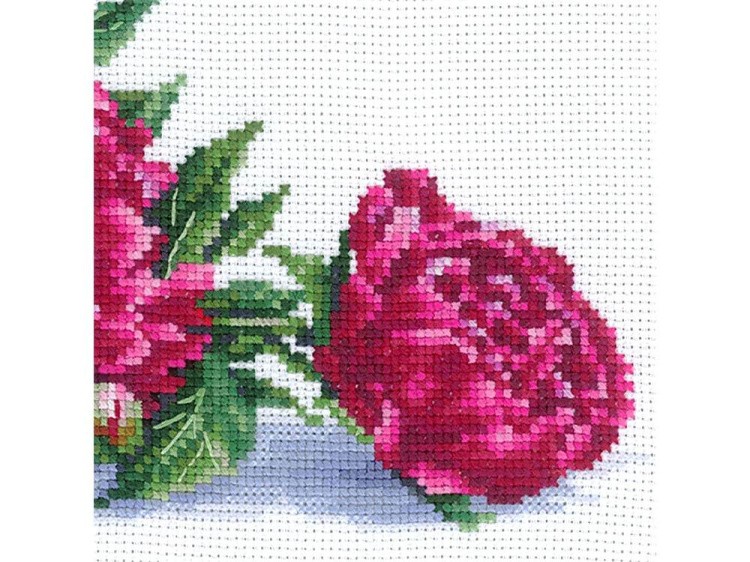 Набор для вышивания «Яблоки и пионы» — картинка 3