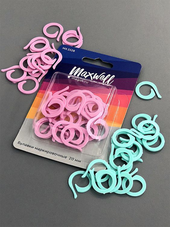 Кольца маркировочные пластиковые 20 мм, 25 шт., Maxwell Accessories — картинка 2