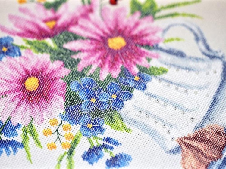 Набор для вышивания «Цветочный чай» — картинка 7