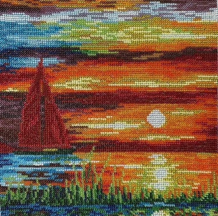 Рисунок на ткани «На закате» — картинка 2