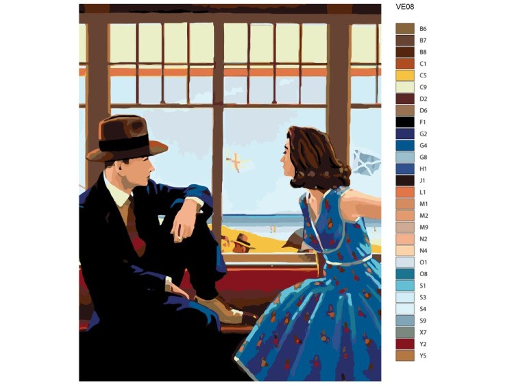 Картина по номерам «У моря» — картинка 2