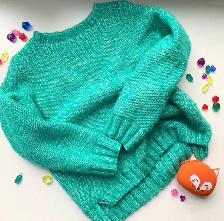 Пряжа из Троицка Фиджи (04), темно-синий, 5 шт. по 50 г — картинка 3