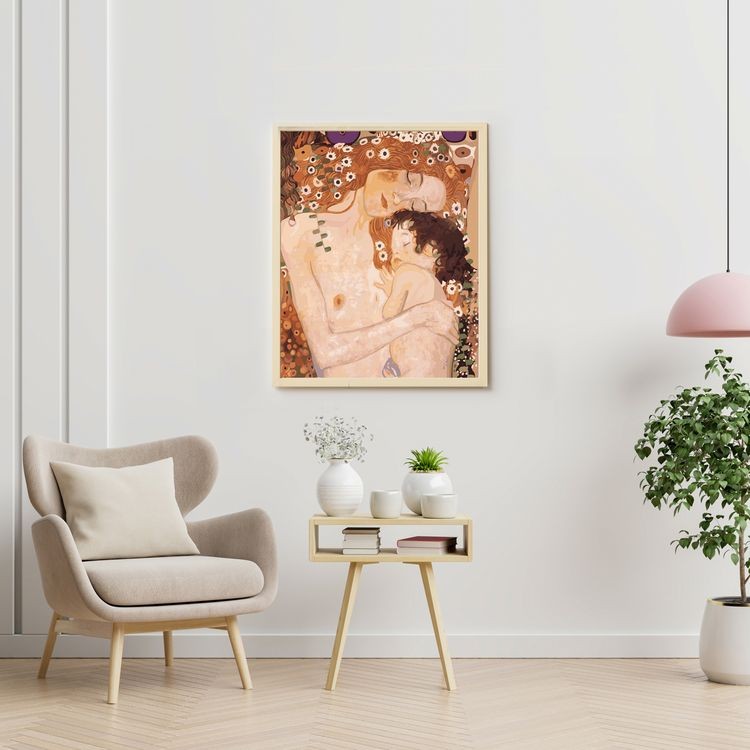 Картина по номерам «Климт. Мать и дитя» — картинка 4