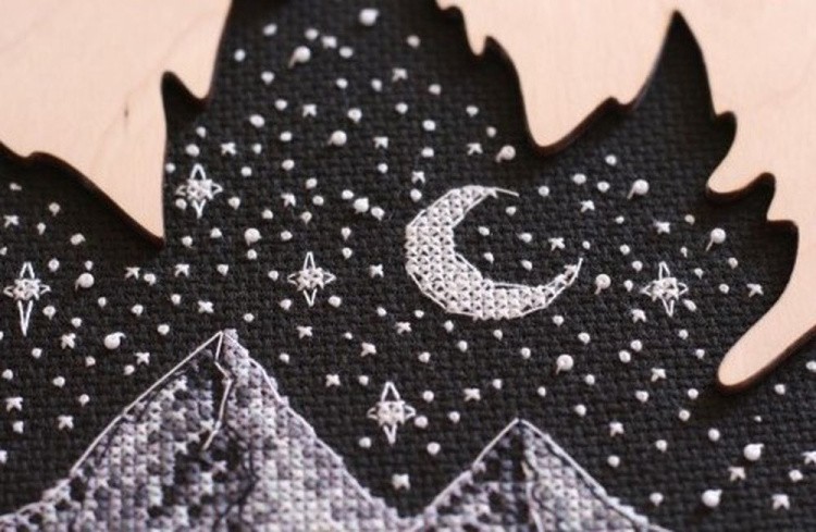 Набор для вышивания «В горах» — картинка 4